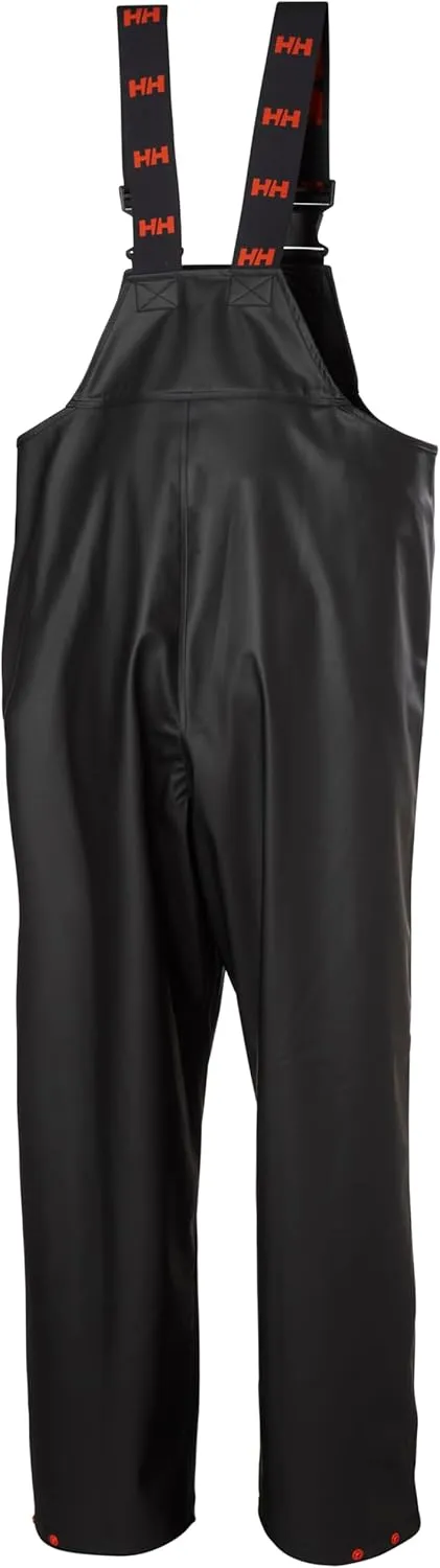 Helly-Hansen Workwear Gale Waterproof Bib Pants for Men Made from Heavy-Duty Protective Polyester/Polyurethane for Mobility