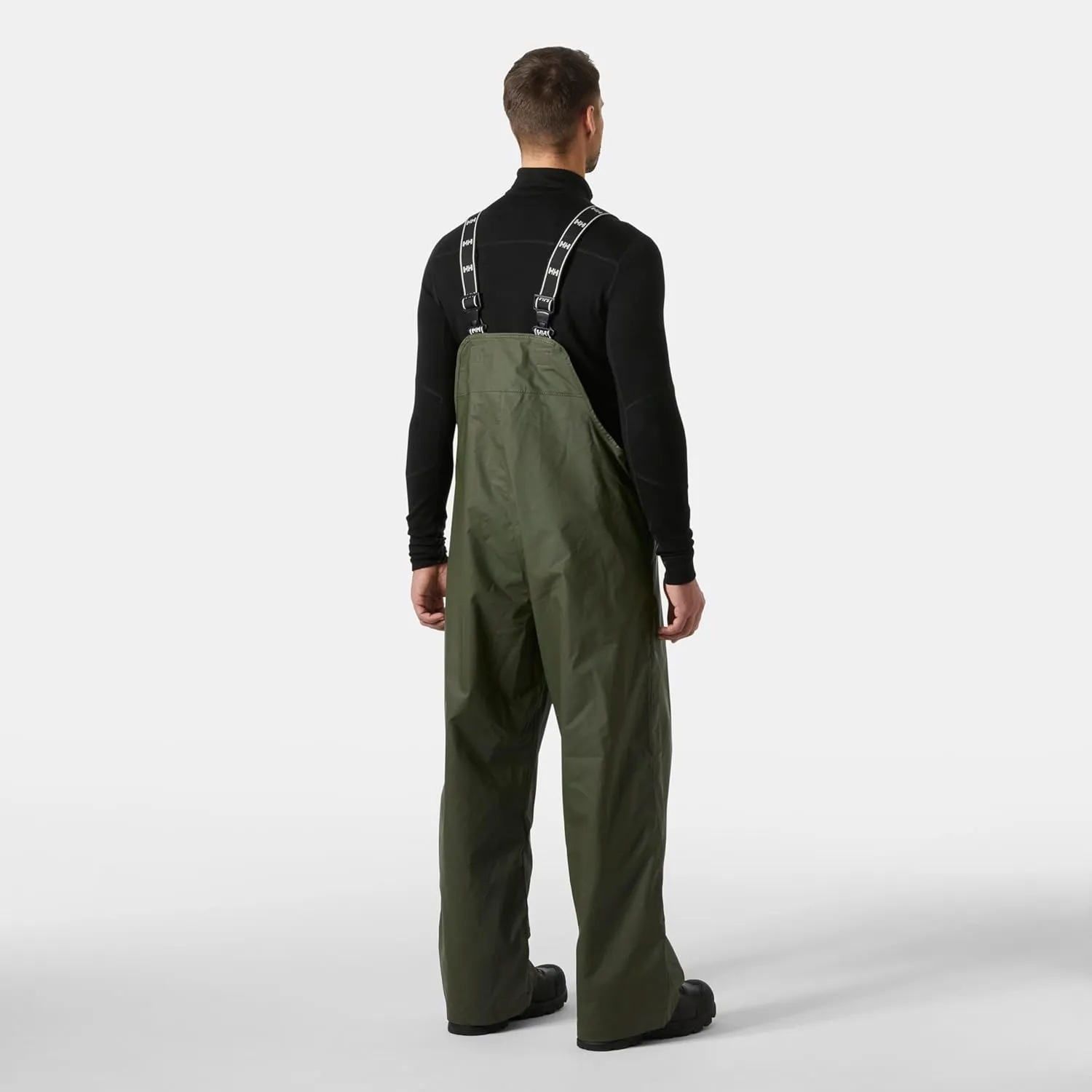 Helly-Hansen Workwear Gale Waterproof Bib Pants for Men Made from Heavy-Duty Protective Polyester/Polyurethane for Mobility