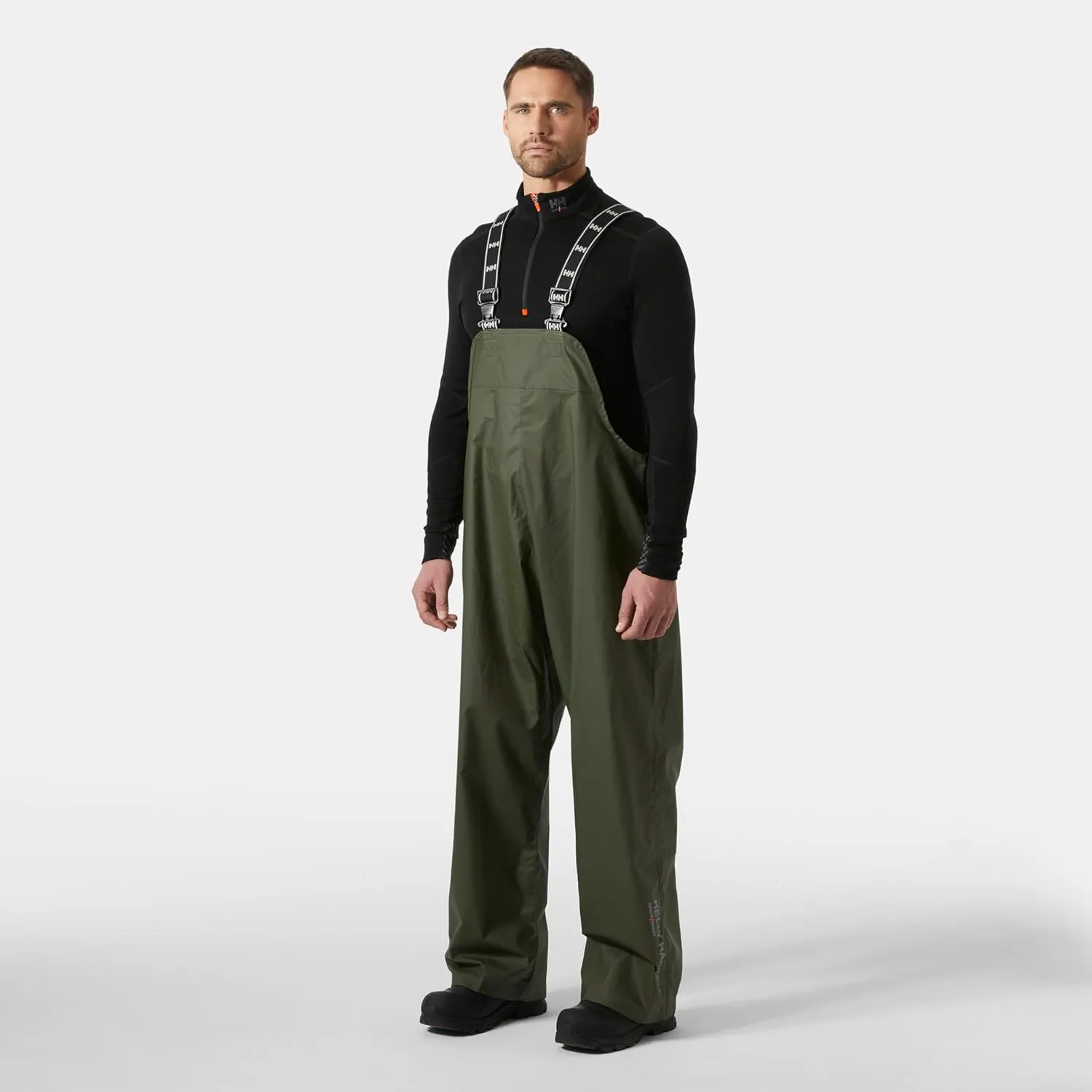 Helly-Hansen Workwear Gale Waterproof Bib Pants for Men Made from Heavy-Duty Protective Polyester/Polyurethane for Mobility