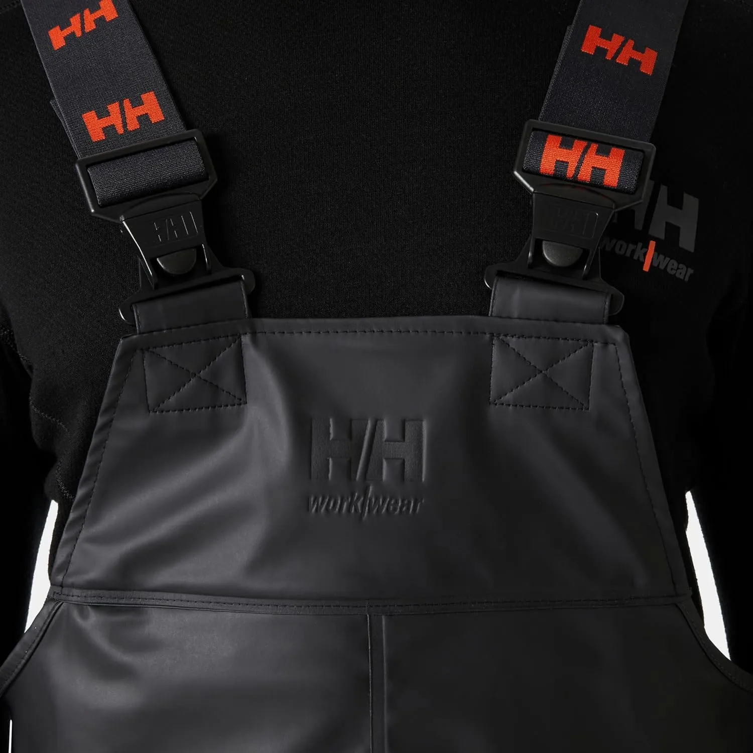 Helly-Hansen Workwear Gale Waterproof Bib Pants for Men Made from Heavy-Duty Protective Polyester/Polyurethane for Mobility
