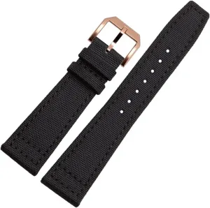 High Density Nylon 20mm Watch Straps for IWC Pilot Portuguese Portofino Nylon Canvas Watch Bands Watchbands Straps Bracelets