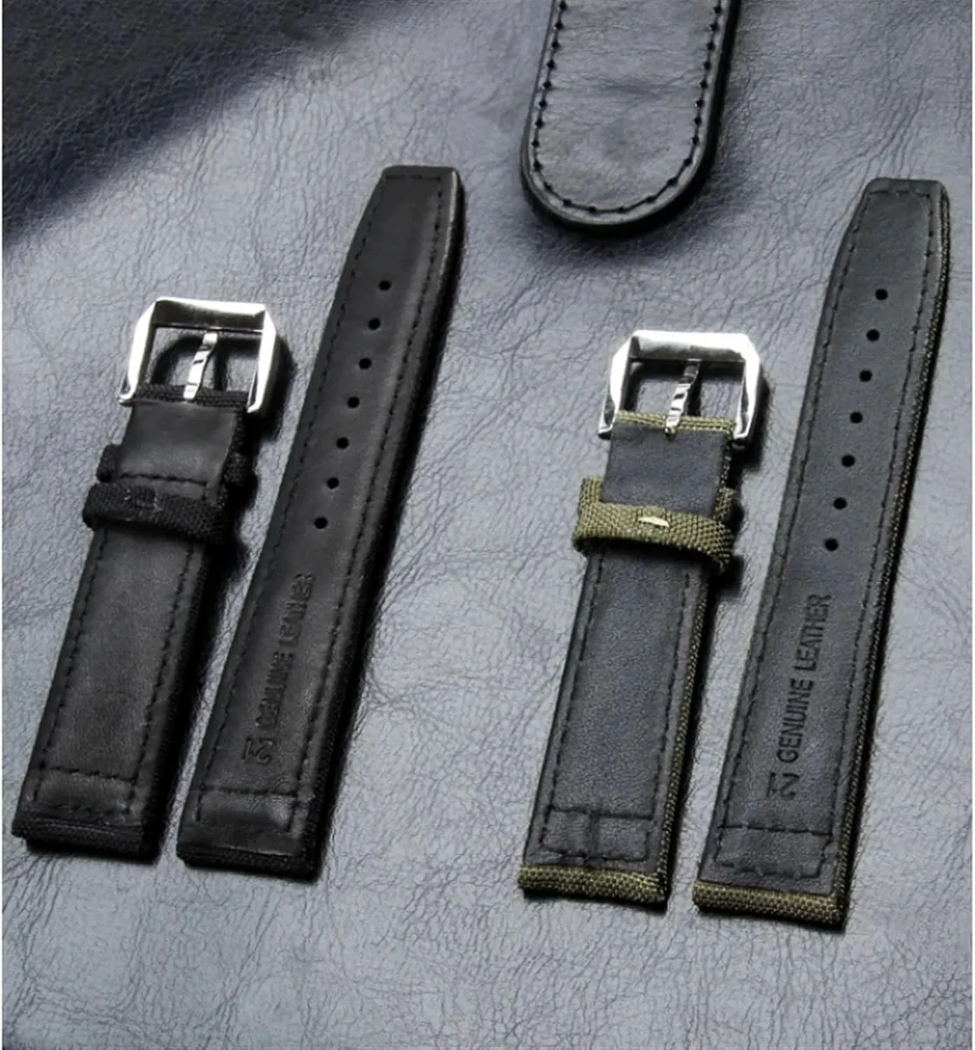 High Density Nylon 20mm Watch Straps for IWC Pilot Portuguese Portofino Nylon Canvas Watch Bands Watchbands Straps Bracelets