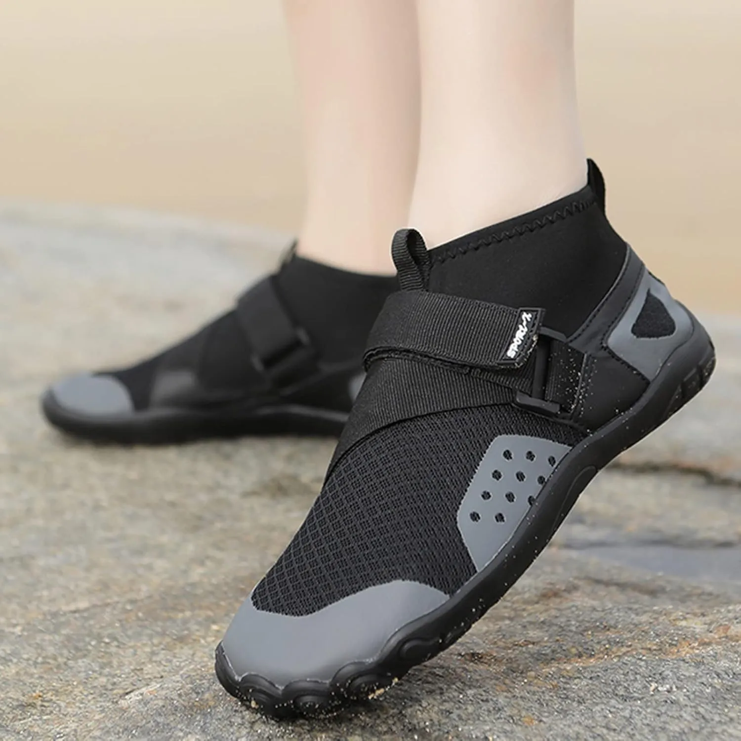 Hiking Barefoot Shoes for Women Men Breathable Non Slip Water Shoes for Boating Swimming Minimalist Shoe