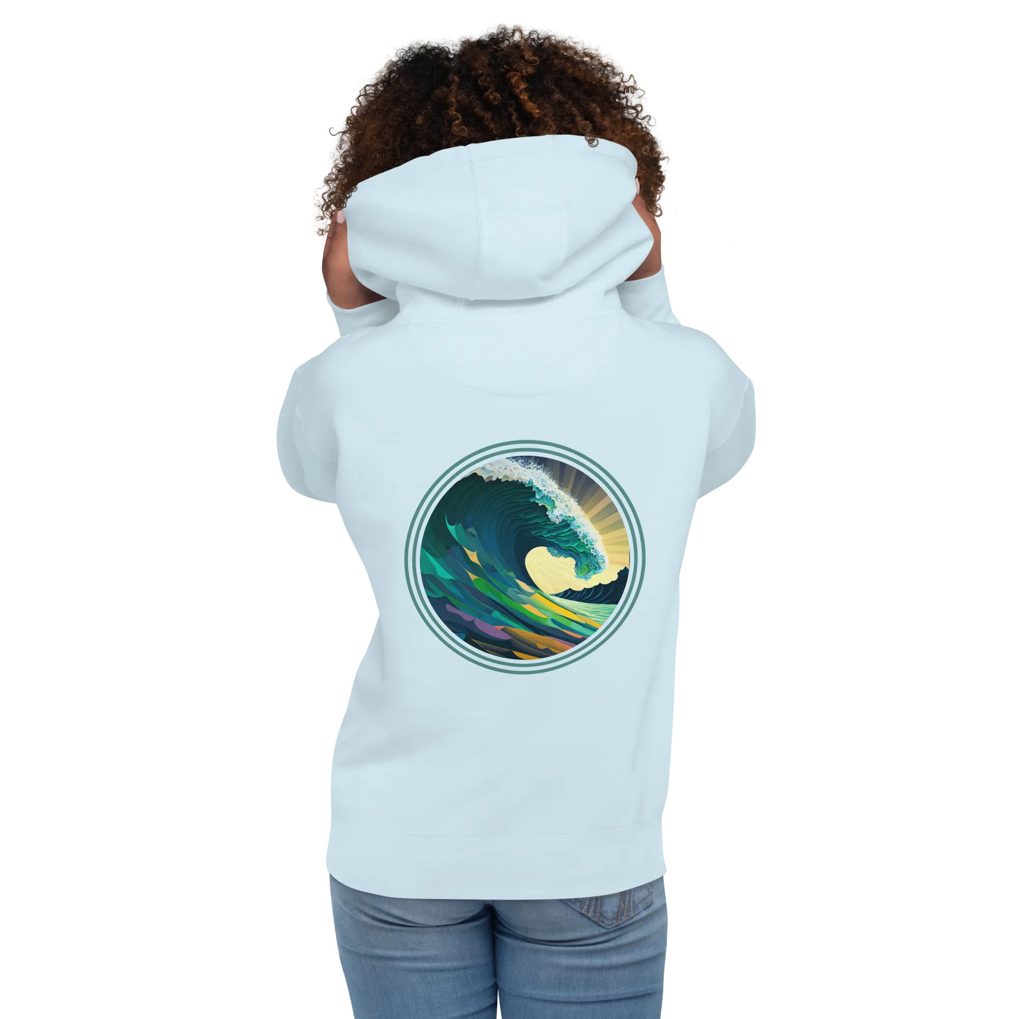 Hoodie - Wave - Limited Edition - Surf Streetwear - Women