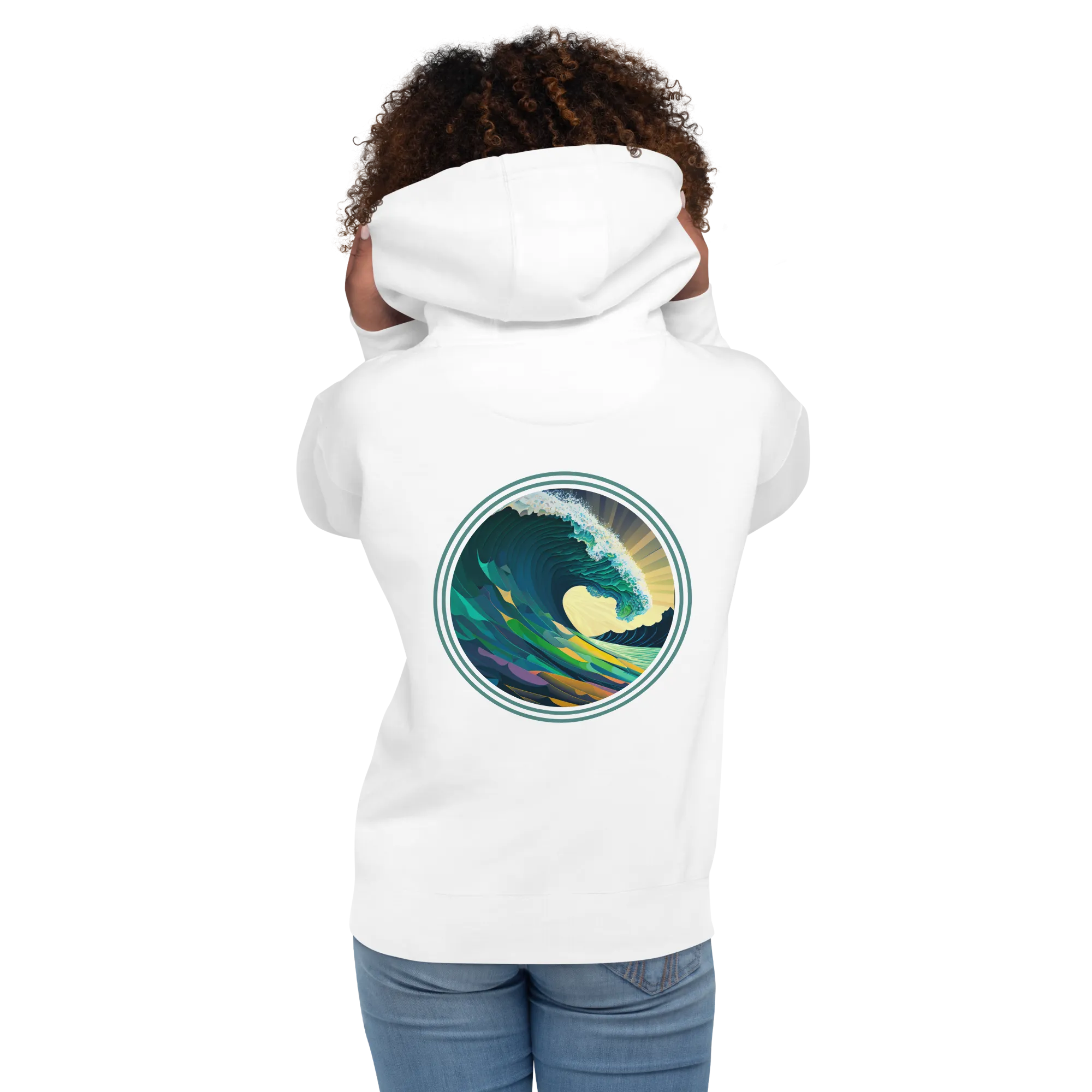 Hoodie - Wave - Limited Edition - Surf Streetwear - Women