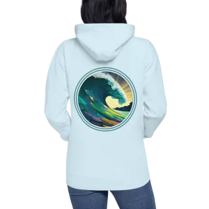 Hoodie - Wave - Limited Edition - Surf Streetwear - Women