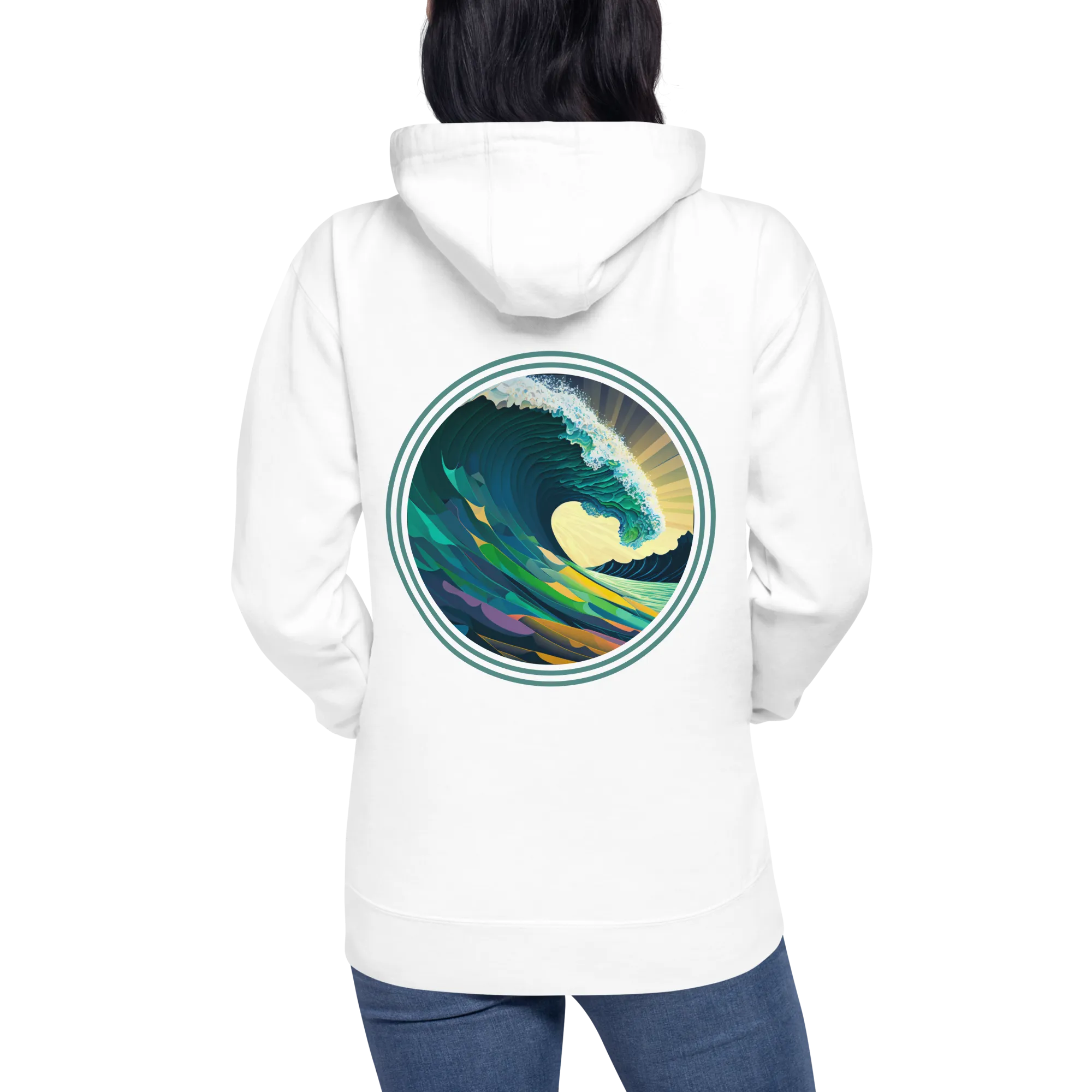 Hoodie - Wave - Limited Edition - Surf Streetwear - Women