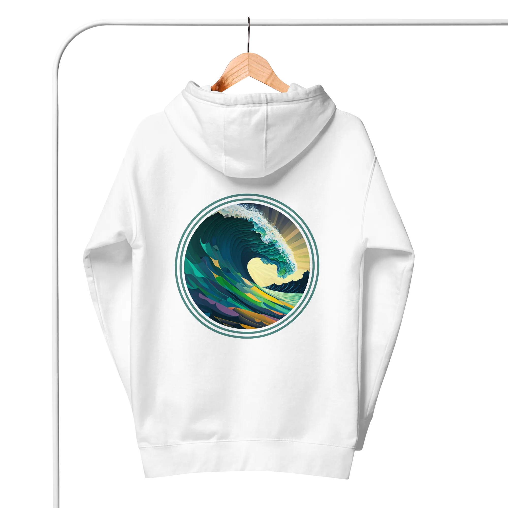 Hoodie - Wave - Limited Edition - Surf Streetwear - Women