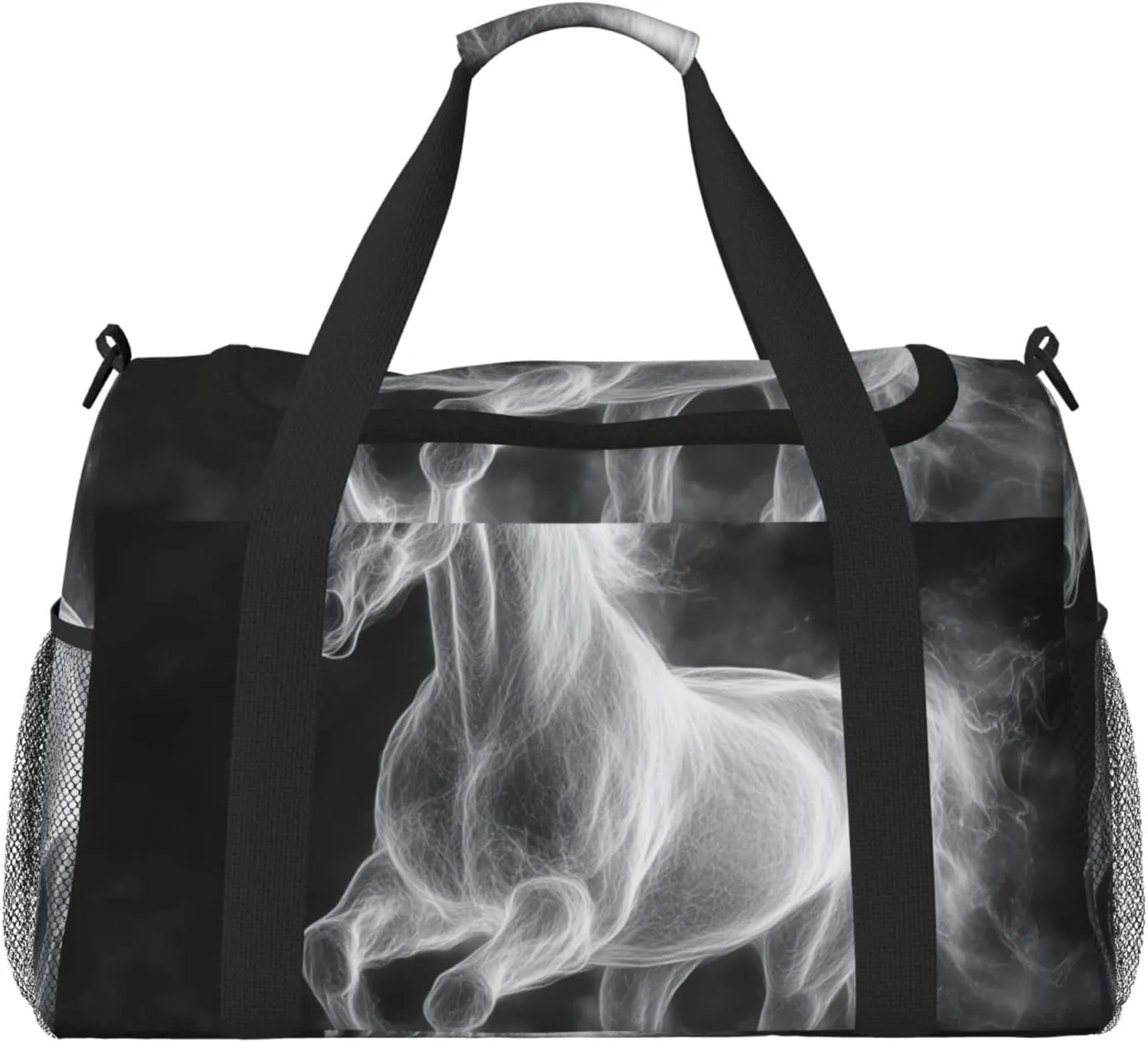 Horse Travel Duffel Bag Tote Bag Sports Gym Bag For Women And Men