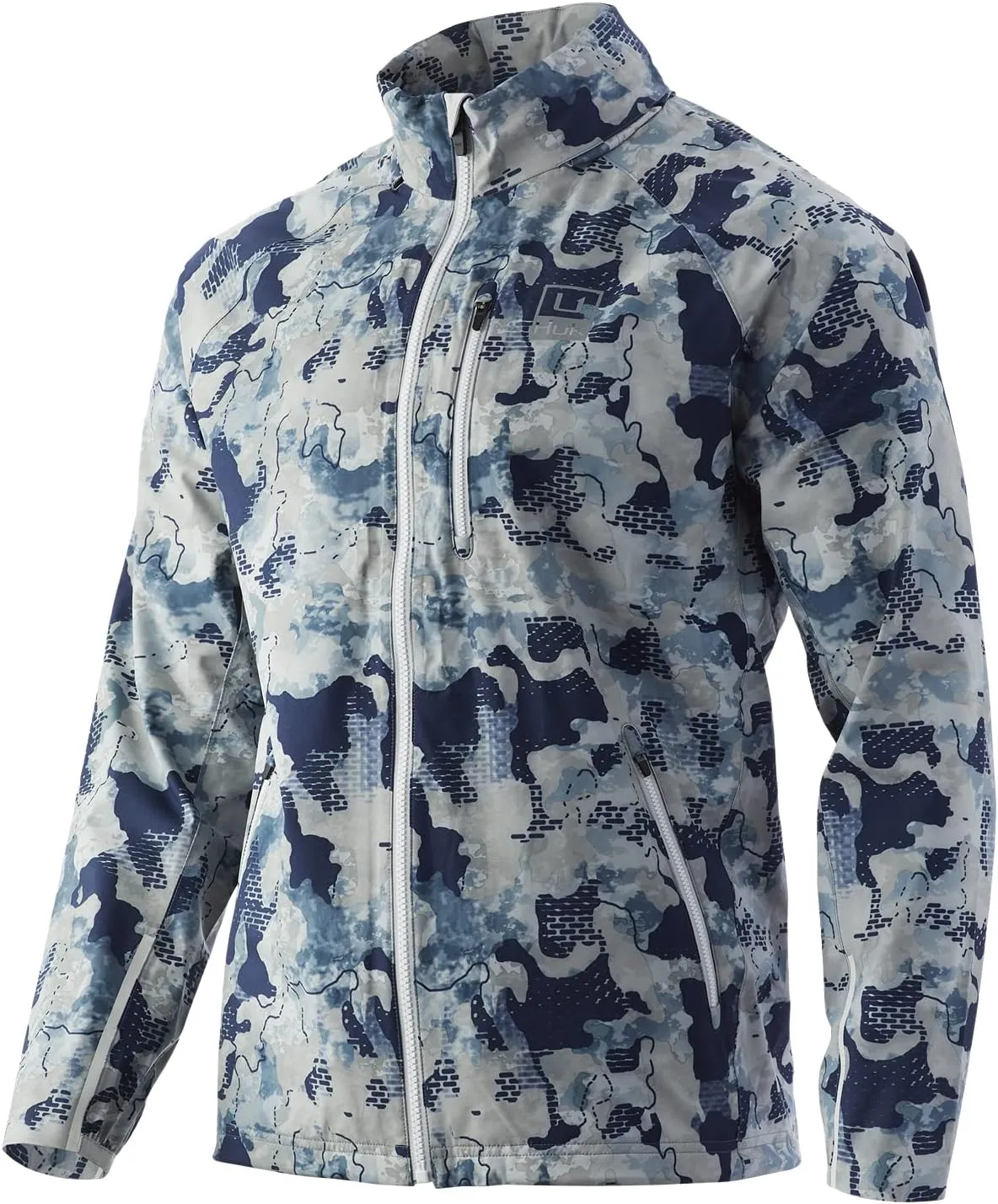 HUK Men's Pursuit Waterproof & Wind Resistant Zip Jacket
