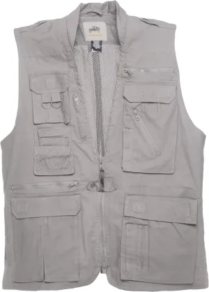 Humvee Photography Utility Vest for Men & Women - Perfect for Safari, Hunting, Fishing, Camping, & Travel - 100% Cotton Gift