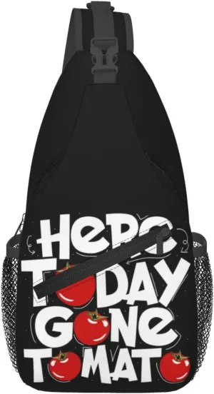 I Am A Veteran My Oath Of Enlistment Sling Bag Adjustable Crossbody Bag Casual Chest Bags Travel Shoulder Backpack