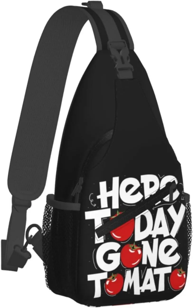 I Am A Veteran My Oath Of Enlistment Sling Bag Adjustable Crossbody Bag Casual Chest Bags Travel Shoulder Backpack