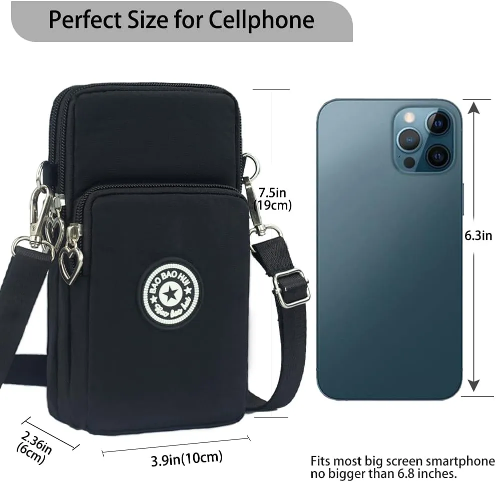 JANKS Small Crossbody Bags for Women Mini Cell Phone Purses Handbag Shoulder Bag