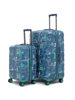 JFK Denim Blue Set of 2 (S L) Trolley