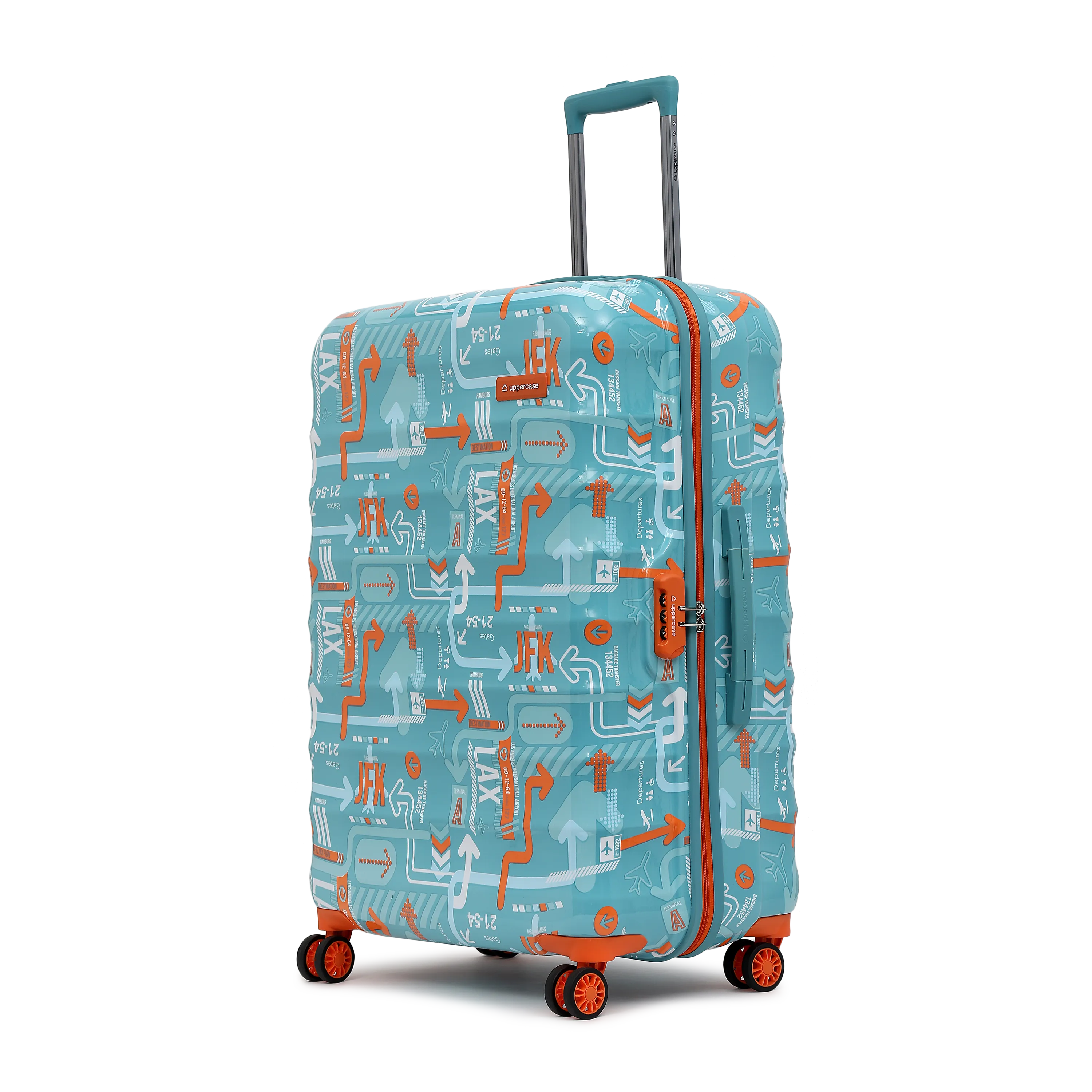 JFK Teal Blue Set of 3 (S M L) Trolley
