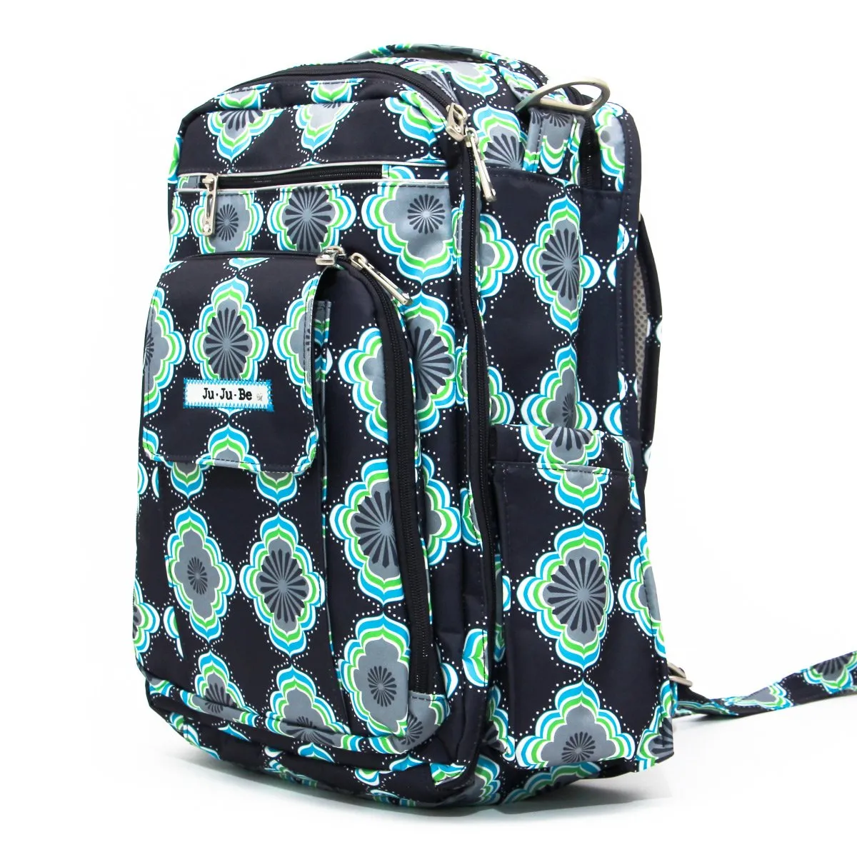 Ju-Ju-Be Classic Collection Be Right Back Backpack Diaper Bag Dandy Lines