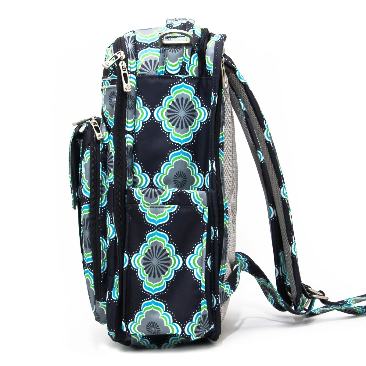 Ju-Ju-Be Classic Collection Be Right Back Backpack Diaper Bag Dandy Lines