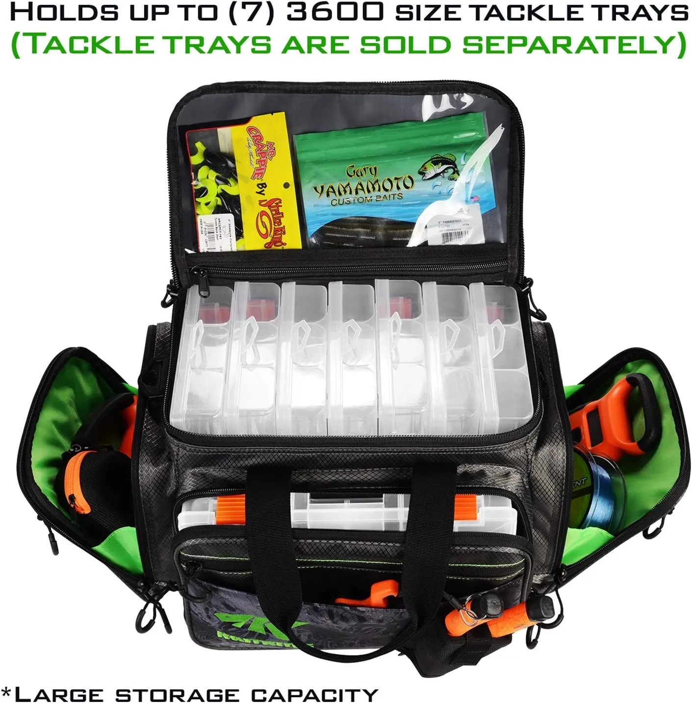 KastKing Fishing Gear & Tackle Bags - Saltwater Resistant Fishing Bags - Fishing Tackle Storage Bags