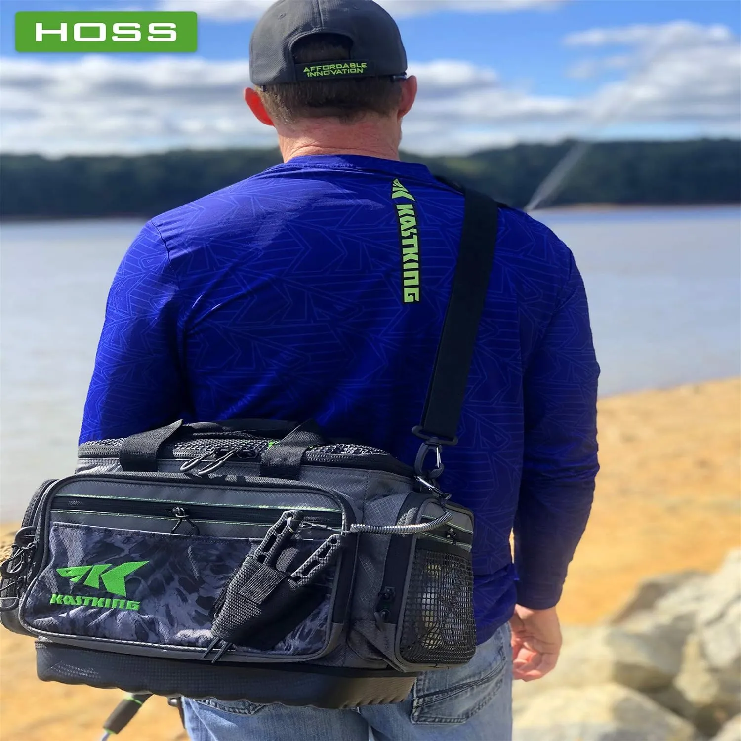 KastKing Fishing Gear & Tackle Bags - Saltwater Resistant Fishing Bags - Fishing Tackle Storage Bags