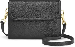 Kattee Leather Crossbody Bag for Women, Small Cross Body Shoulder Bags Purse for Women Trendy Designer Handbag