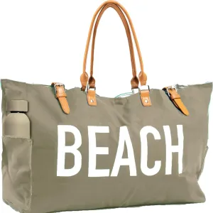 Keho Waterproof Beach Bag with Pockets For Women (Sandproof)
