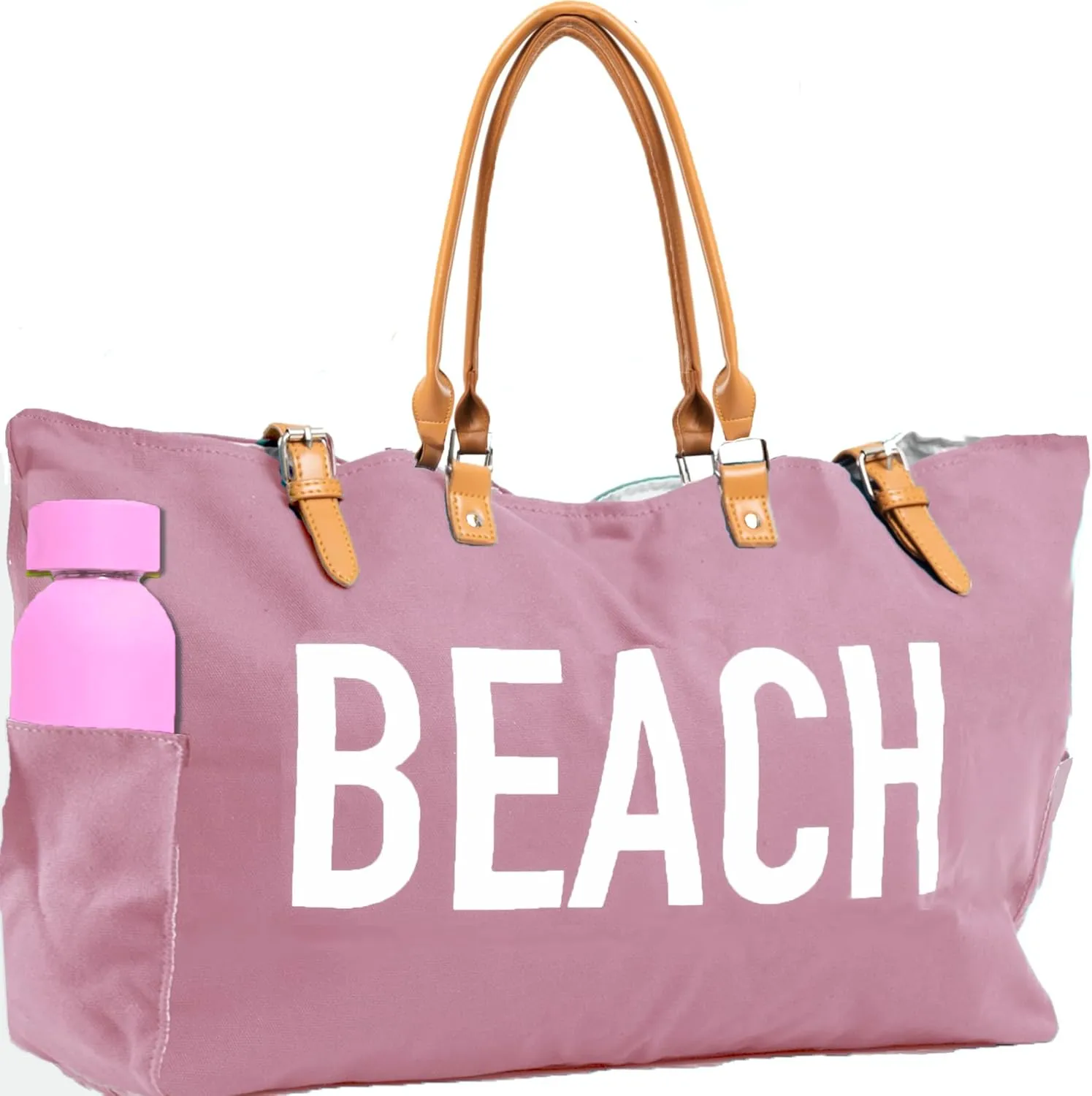 Keho Waterproof Beach Bag with Pockets For Women (Sandproof)