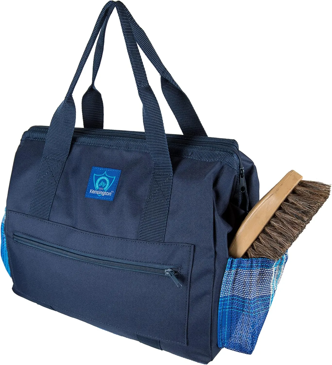 Kensington Zipper Tote Bag Kentucky Blue