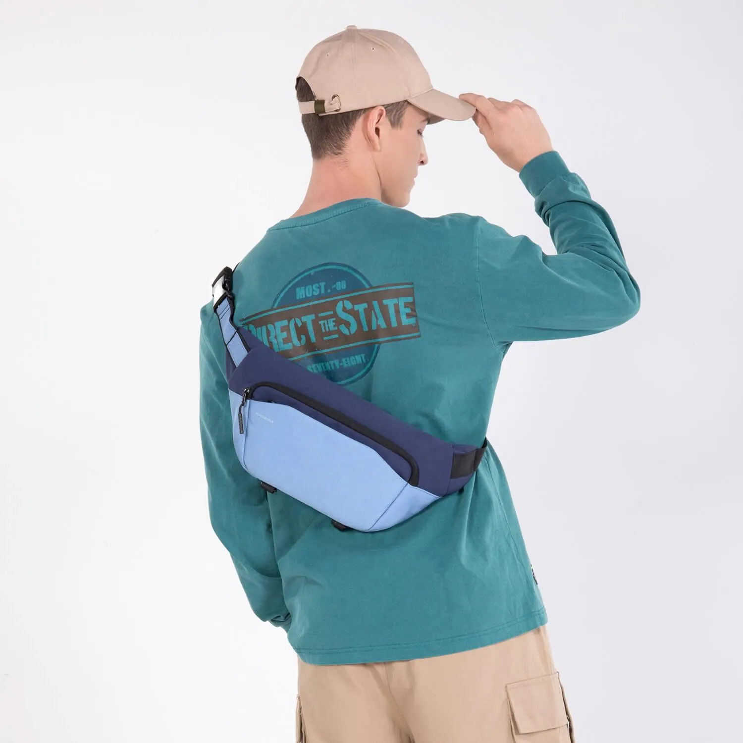 Kingsons Sling Bag Lightweight Chest Shoulder Sling Bag - KS3307W