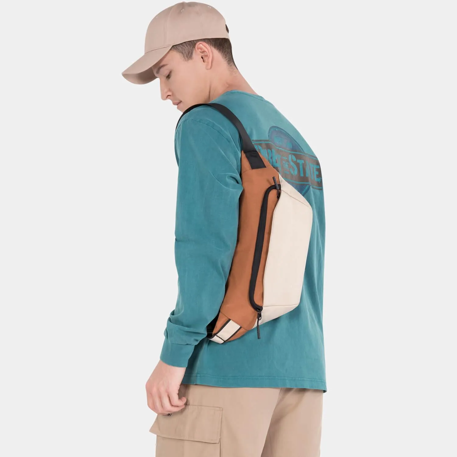 Kingsons Sling Bag Lightweight Chest Shoulder Sling Bag - KS3307W