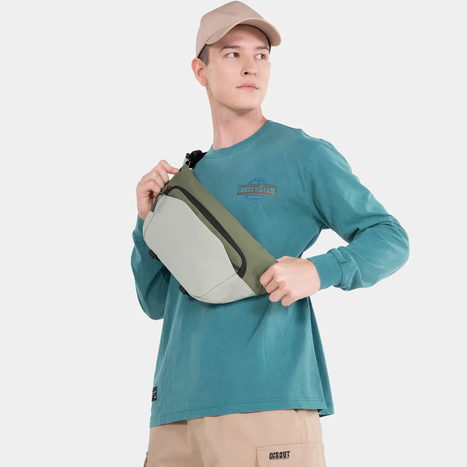 Kingsons Sling Bag Lightweight Chest Shoulder Sling Bag - KS3307W
