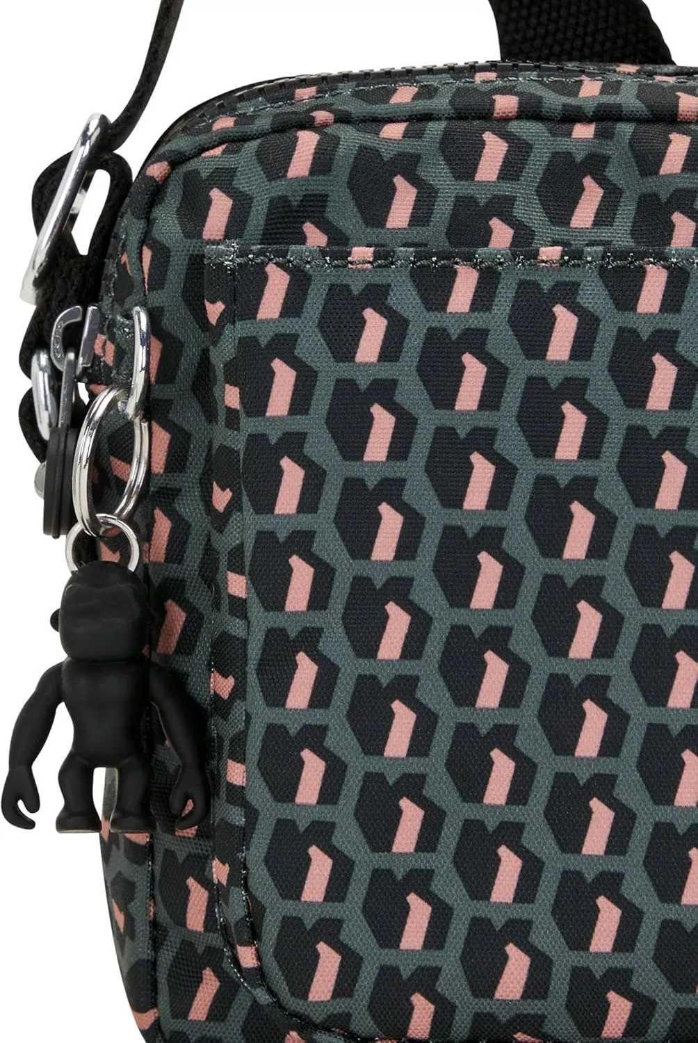 Kipling Women’s Abanu Medium Crossbody Bag, Lightweight, Adjustable Nylon Waist Pack with Multi-Compartment Zip Pockets