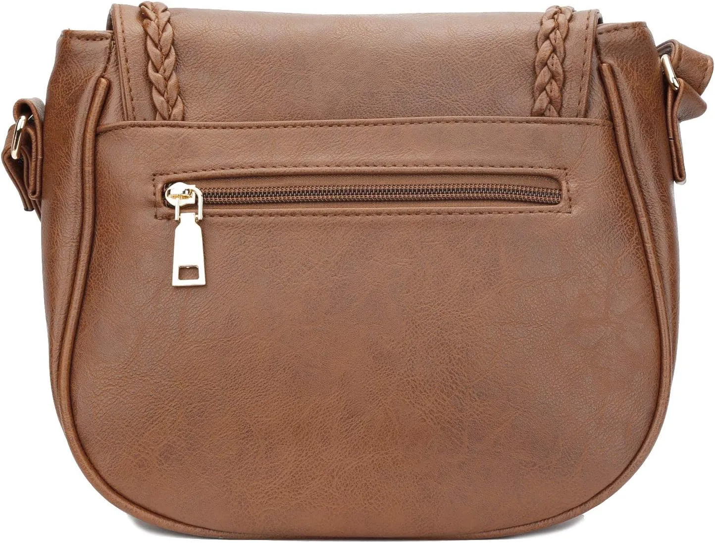 KKXIU Casual Flap Saddle Crossbody Bags for Women Purses and Handbags with Tassel