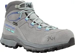 La Sportiva Women's TX Hike Mid Leather GTX Shoe, Charcoal/Shade, 8.5