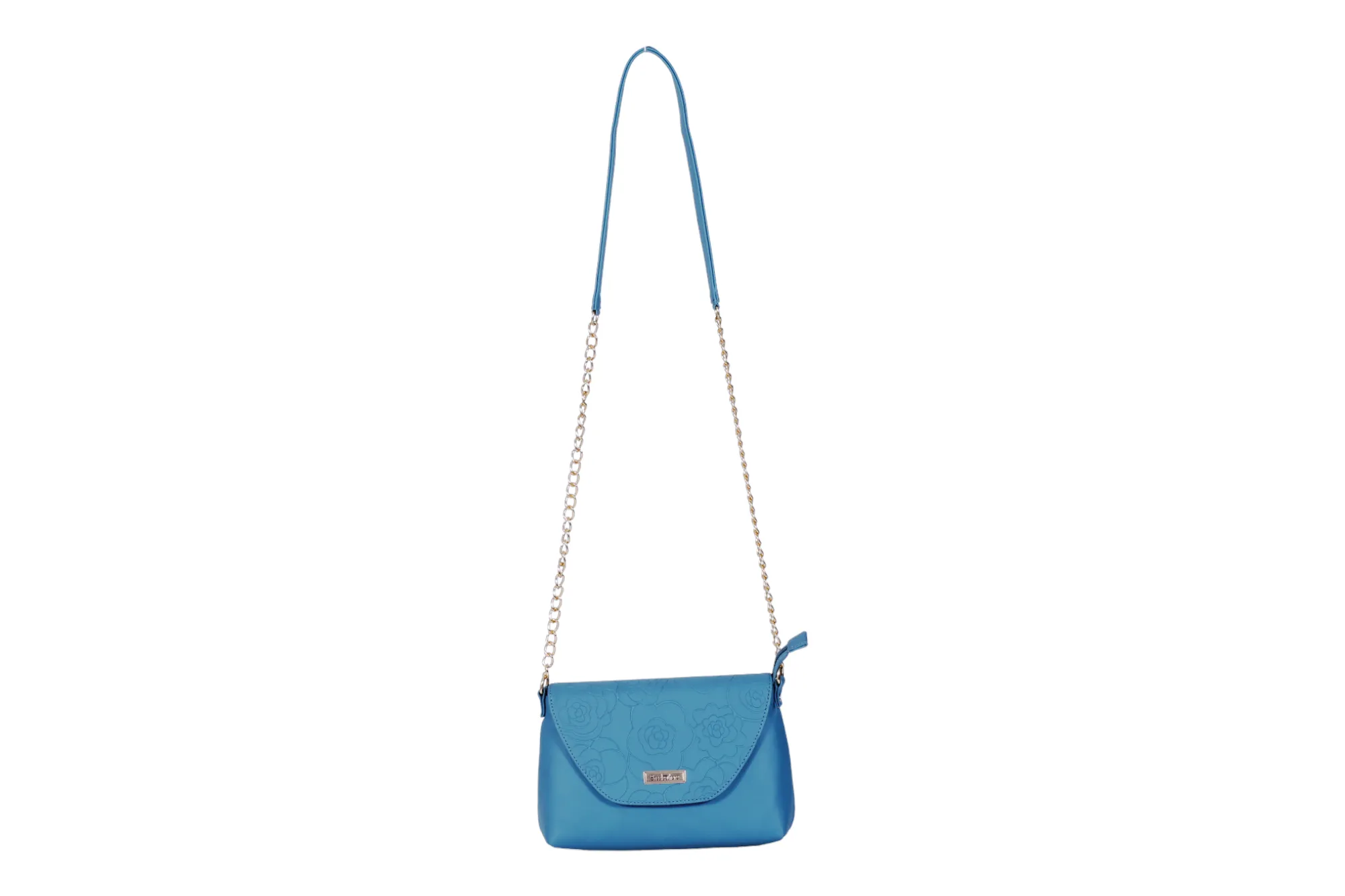 LADIES SLING BAG 55509 (BLUE)