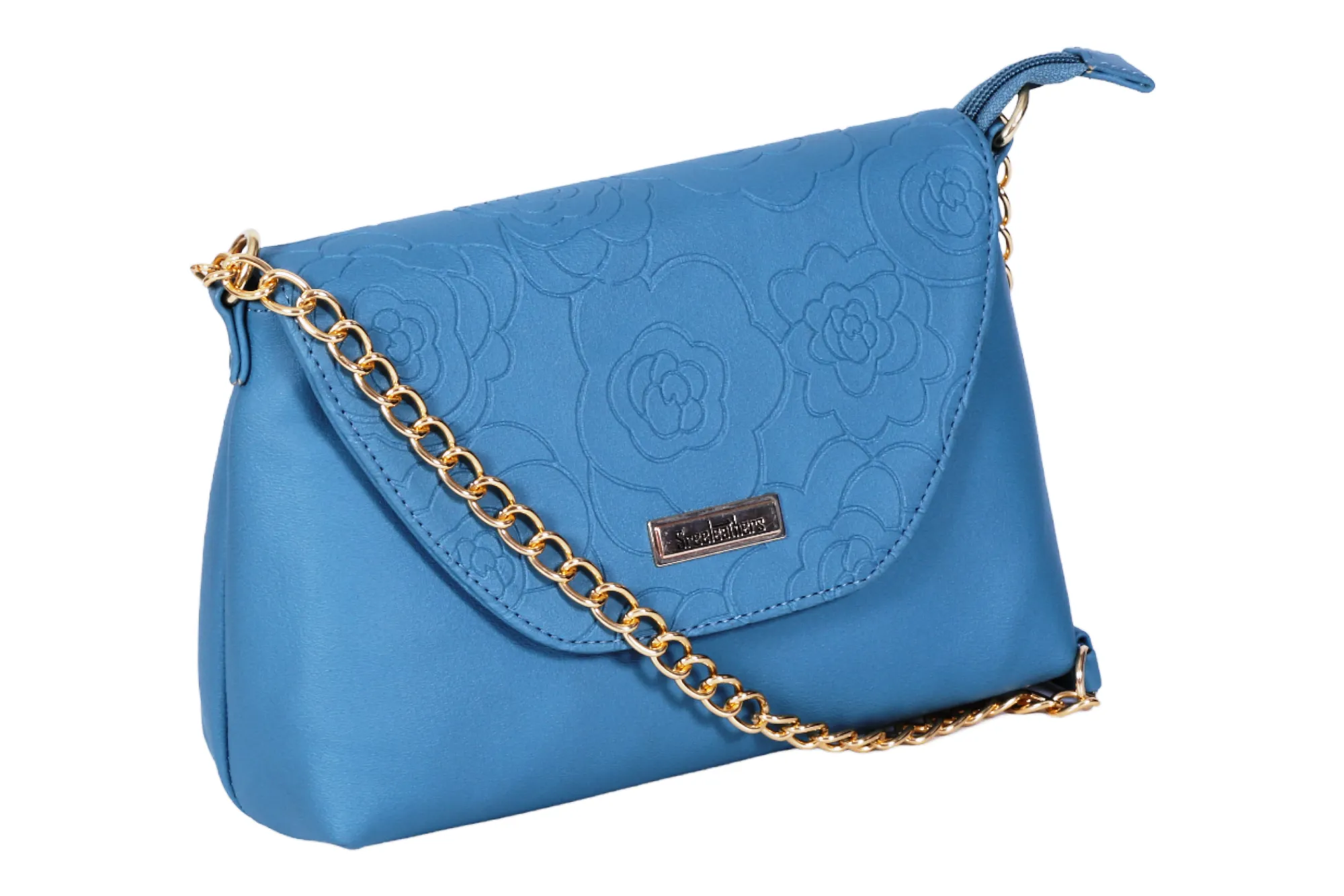 LADIES SLING BAG 55509 (BLUE)