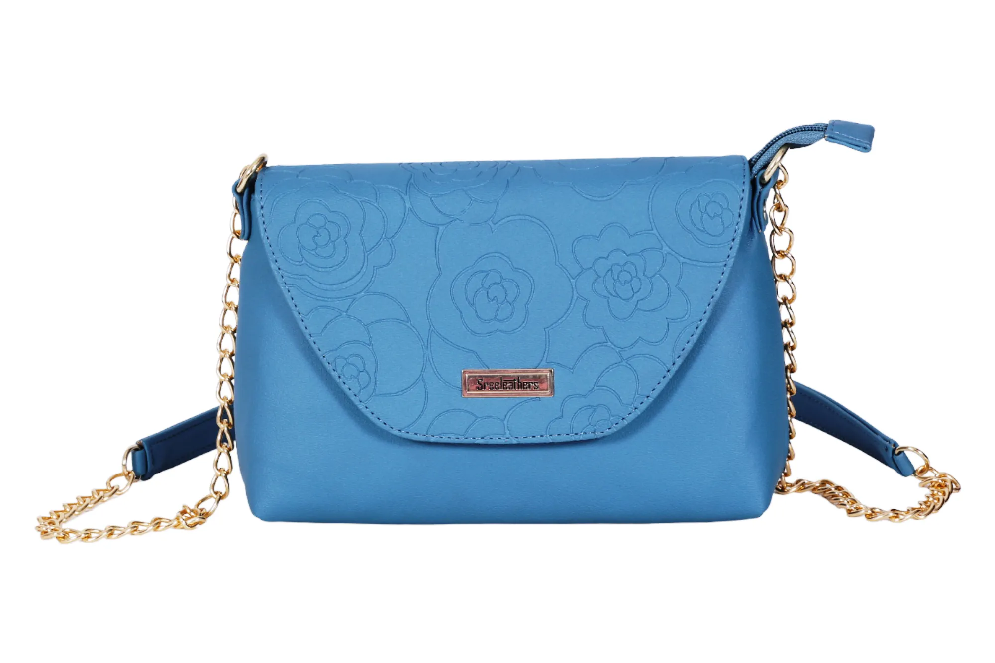 LADIES SLING BAG 55509 (BLUE)