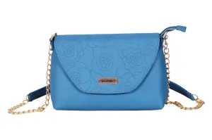 LADIES SLING BAG 55509 (BLUE)