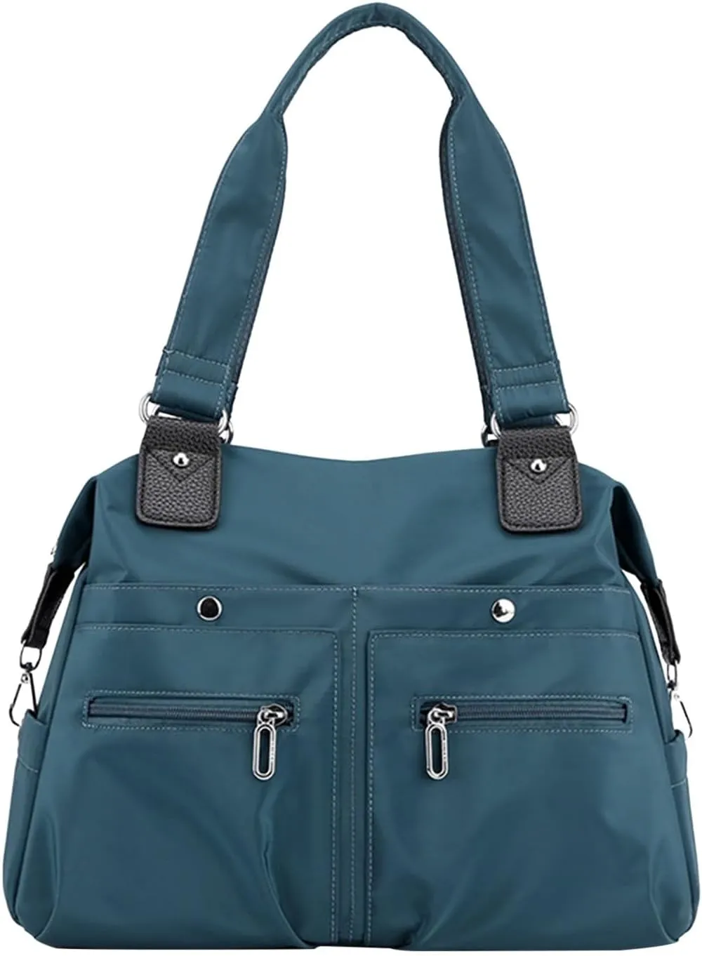 LangRents Large Capacity Waterproof Multi Pocket Shoulder Bag,Nylon Waterproof Tote Bag,Crossbody Travel Messenger Bag