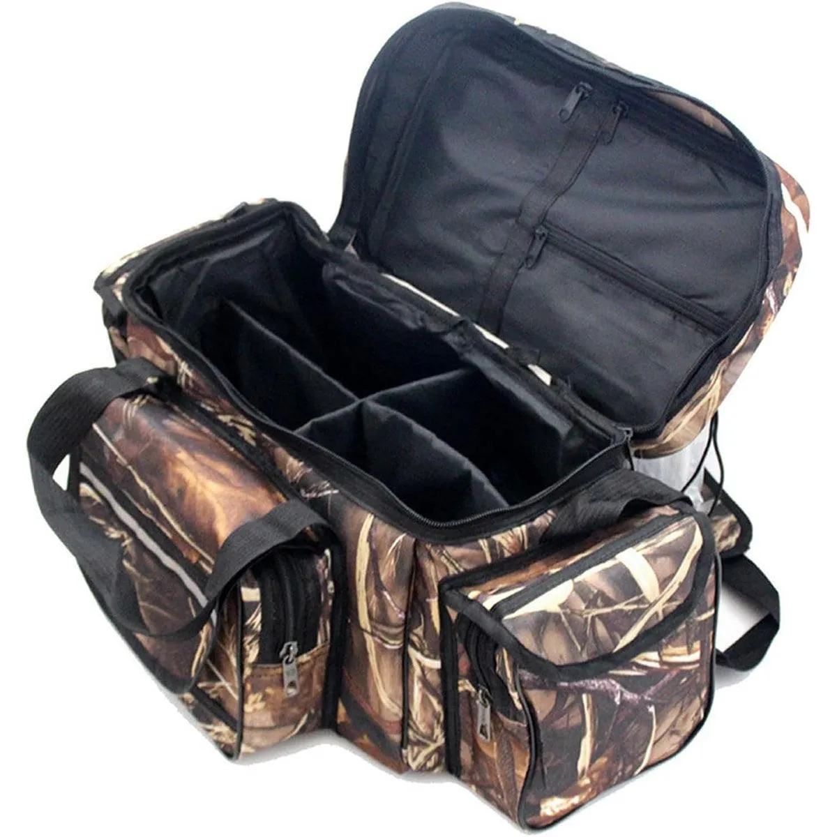 Large Capacity Fishing Tackle Bag Multi Functional Single Shoulder Gear Storage