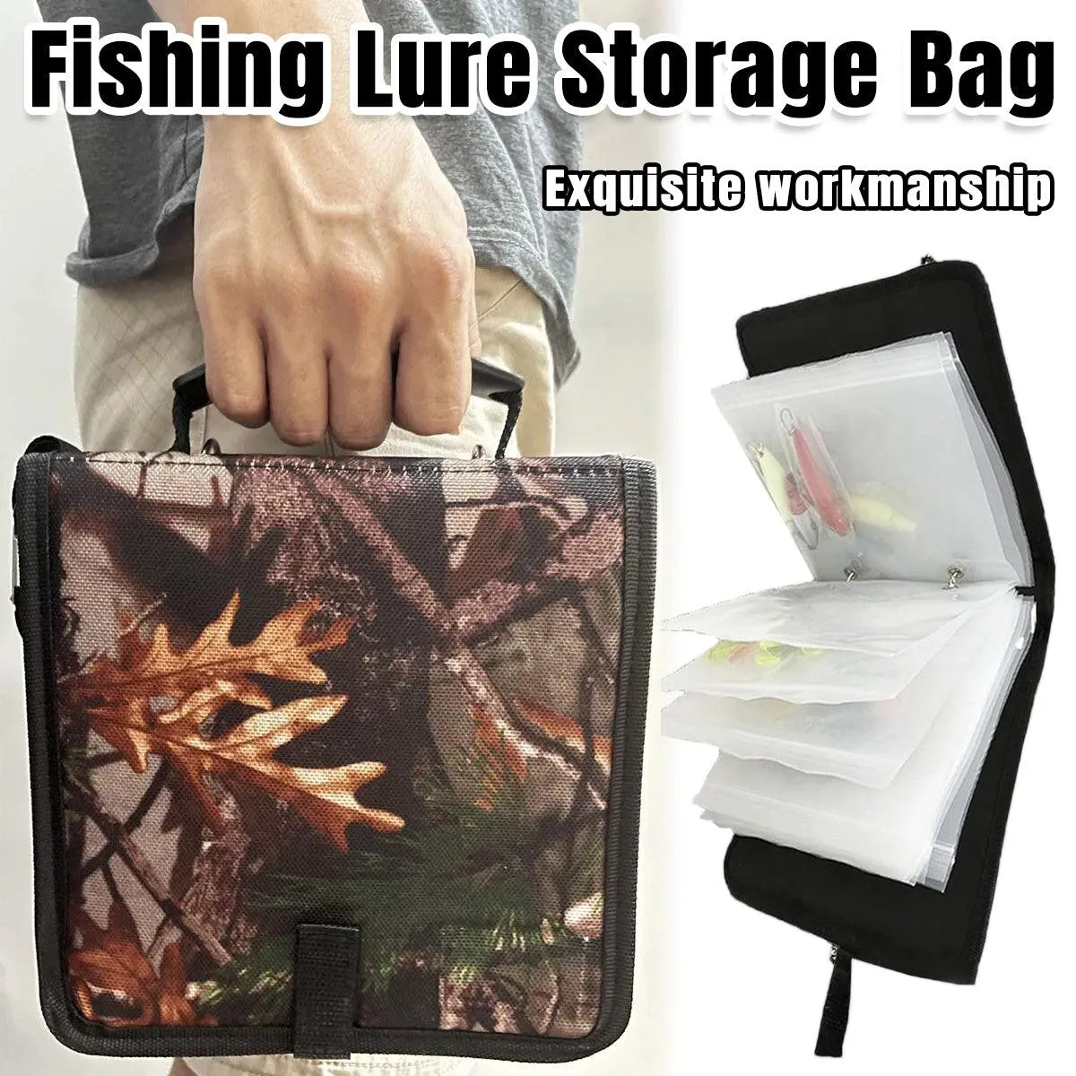 Large Capacity Fishing Tackle Storage Bag Waterproof Outdoor Gear Organizer Case