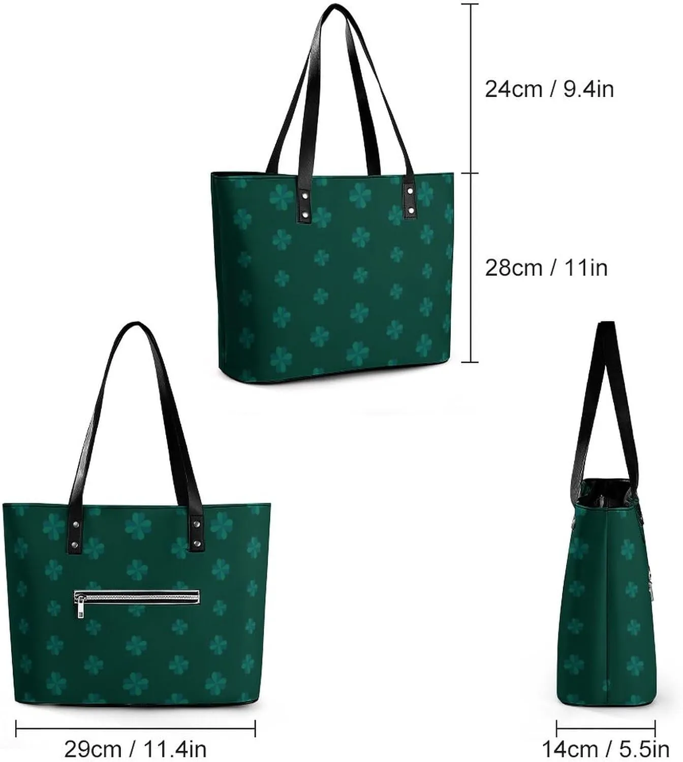 Large Capacity Work Tote Bag Handbag Waterproof Big Shoulder Commuter Bag