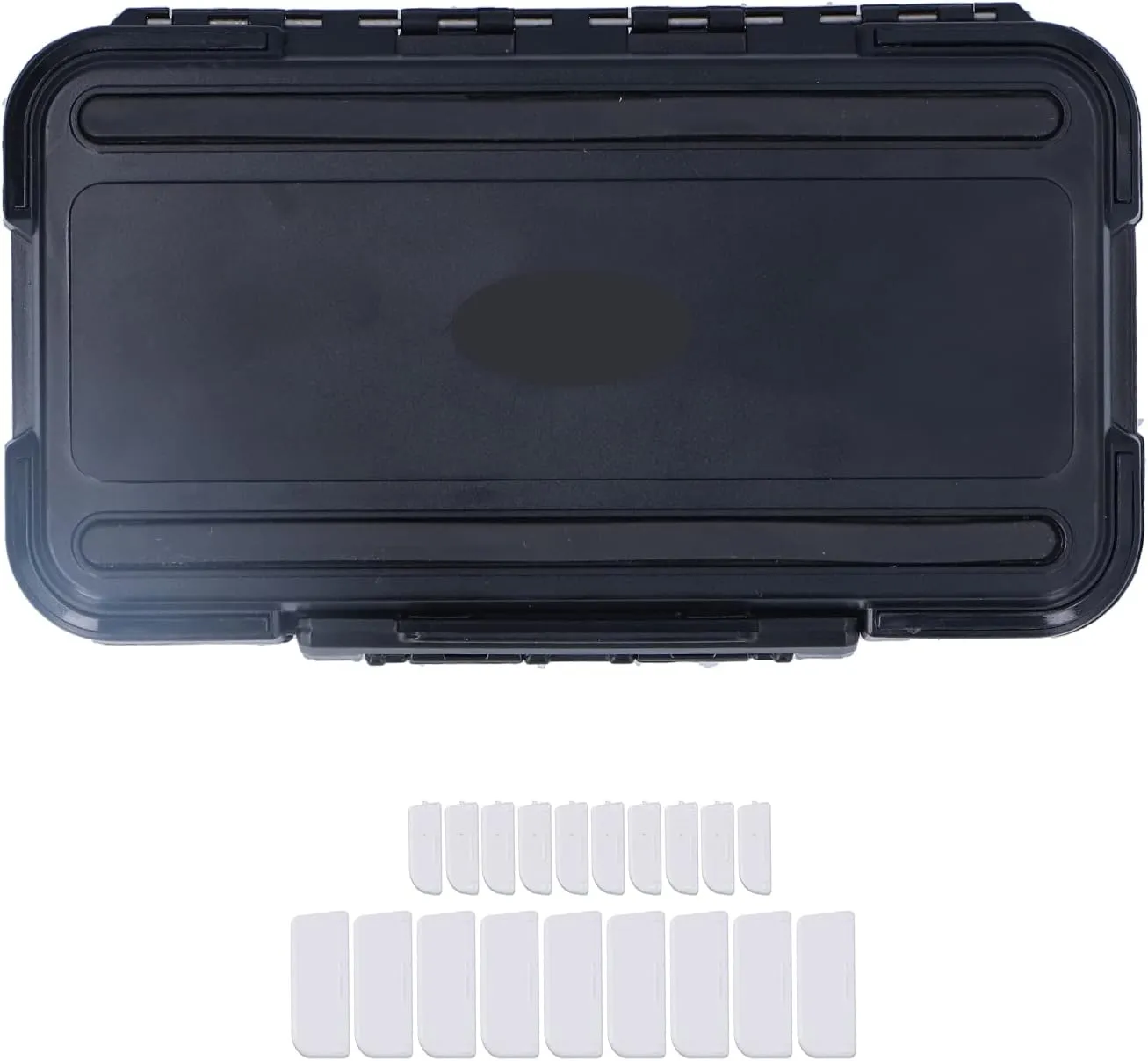 Large Fishing Lure Box | Detachable Weatherproof Tackle Storage Case | Shock - Absorbing Design for Lures/Baits/Accessories | High - Strength Lock & Transparent Cover