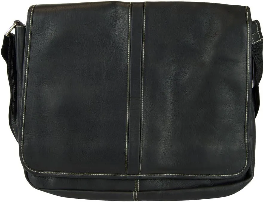Latico Leathers Arcadia Laptop Messenger Travel Bag - Made From 100% Genuine Authentic Leather Handcrafted by Artisans