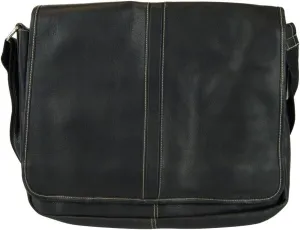 Latico Leathers Arcadia Laptop Messenger Travel Bag - Made From 100% Genuine Authentic Leather Handcrafted by Artisans