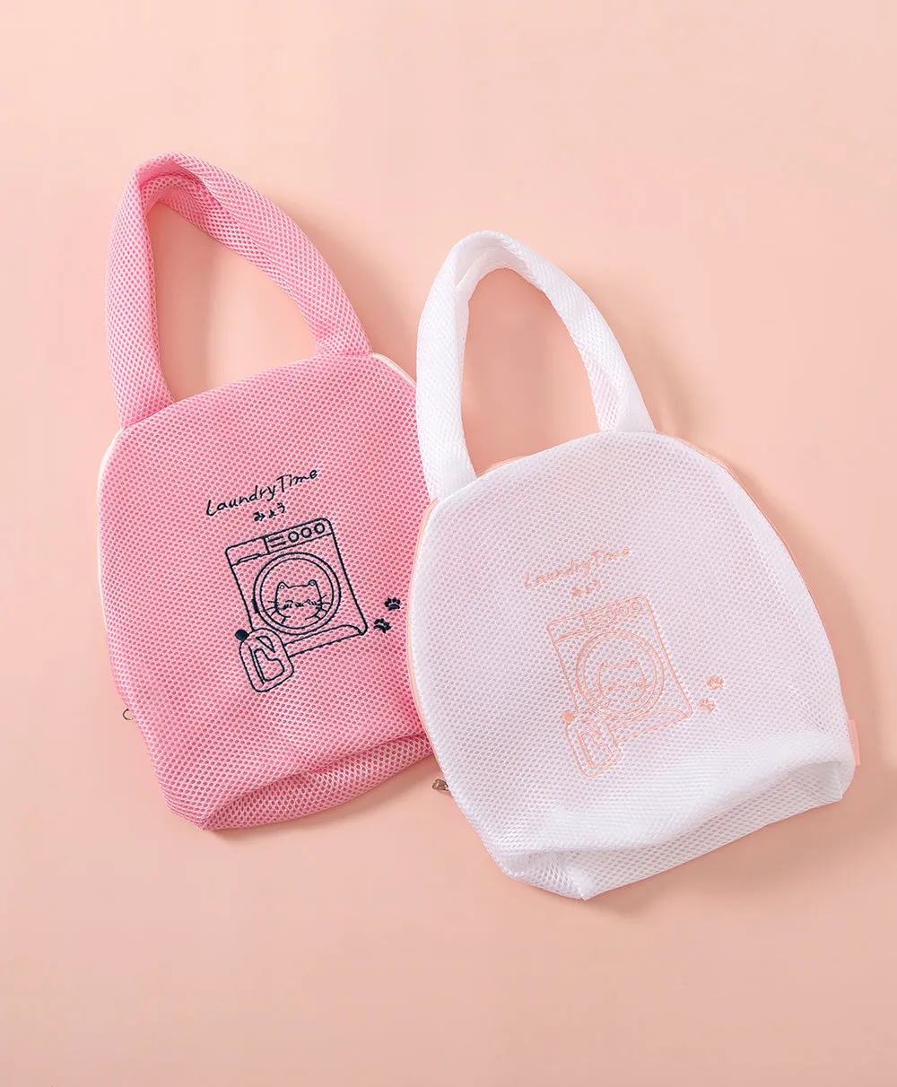 Laundry Meow Laundry Mesh Wash Bag