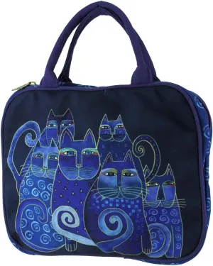 Laurel Burch Feline Friends Cosmetic Travel Tote