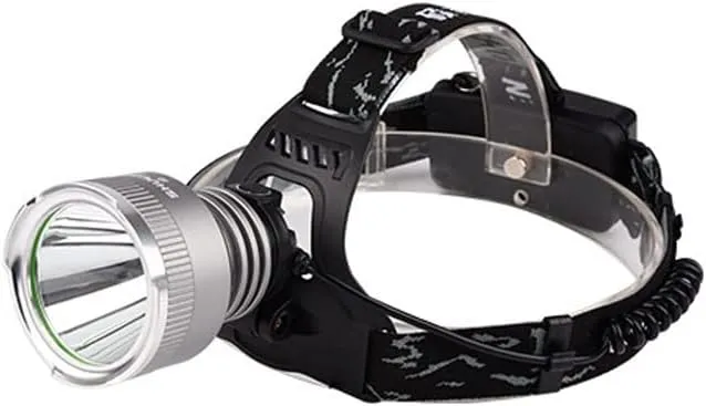 LED Outdoor Headlight Strong Light Charging 3000 Meters Miner's Lamp Night Fishing Fishing Lamp Head-Mounted Long-Range