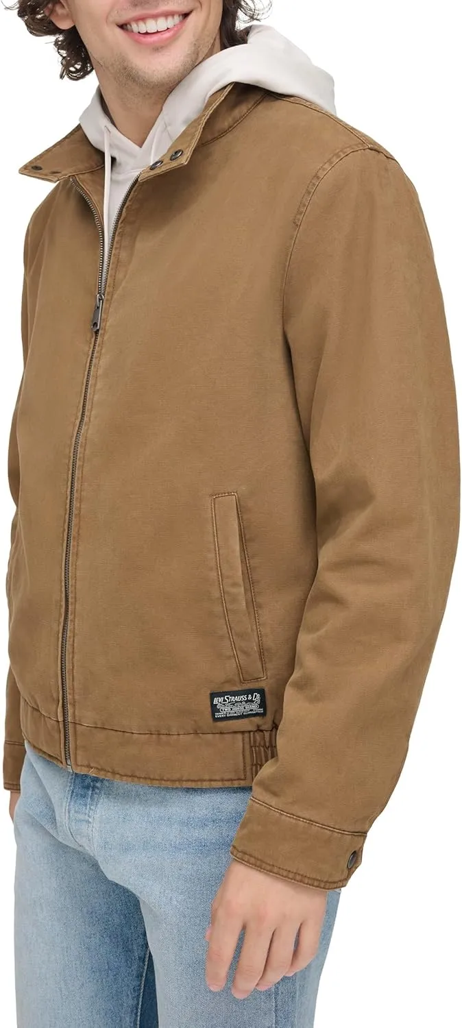 Levi's Men's Cotton Canvas Harrington Jacket