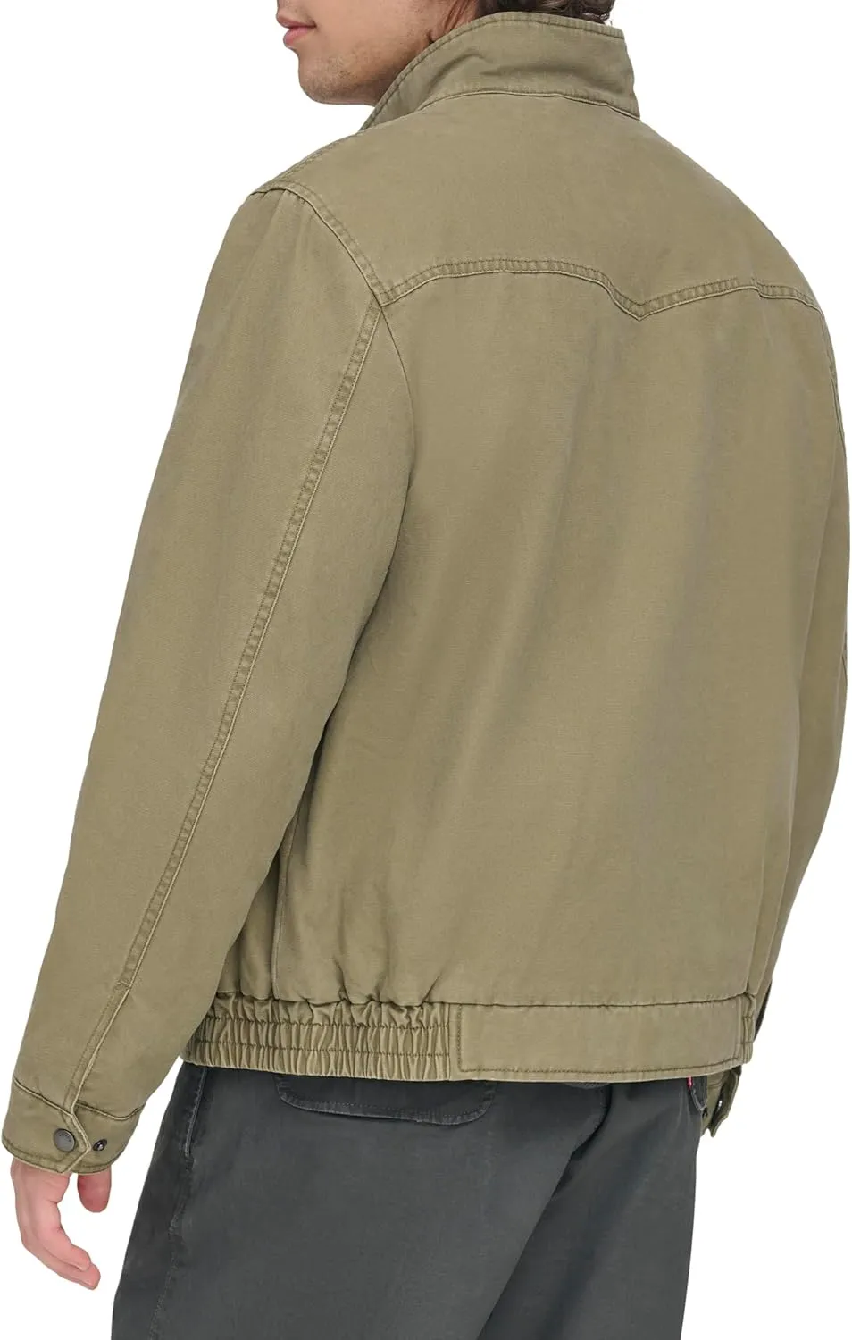Levi's Men's Cotton Canvas Harrington Jacket